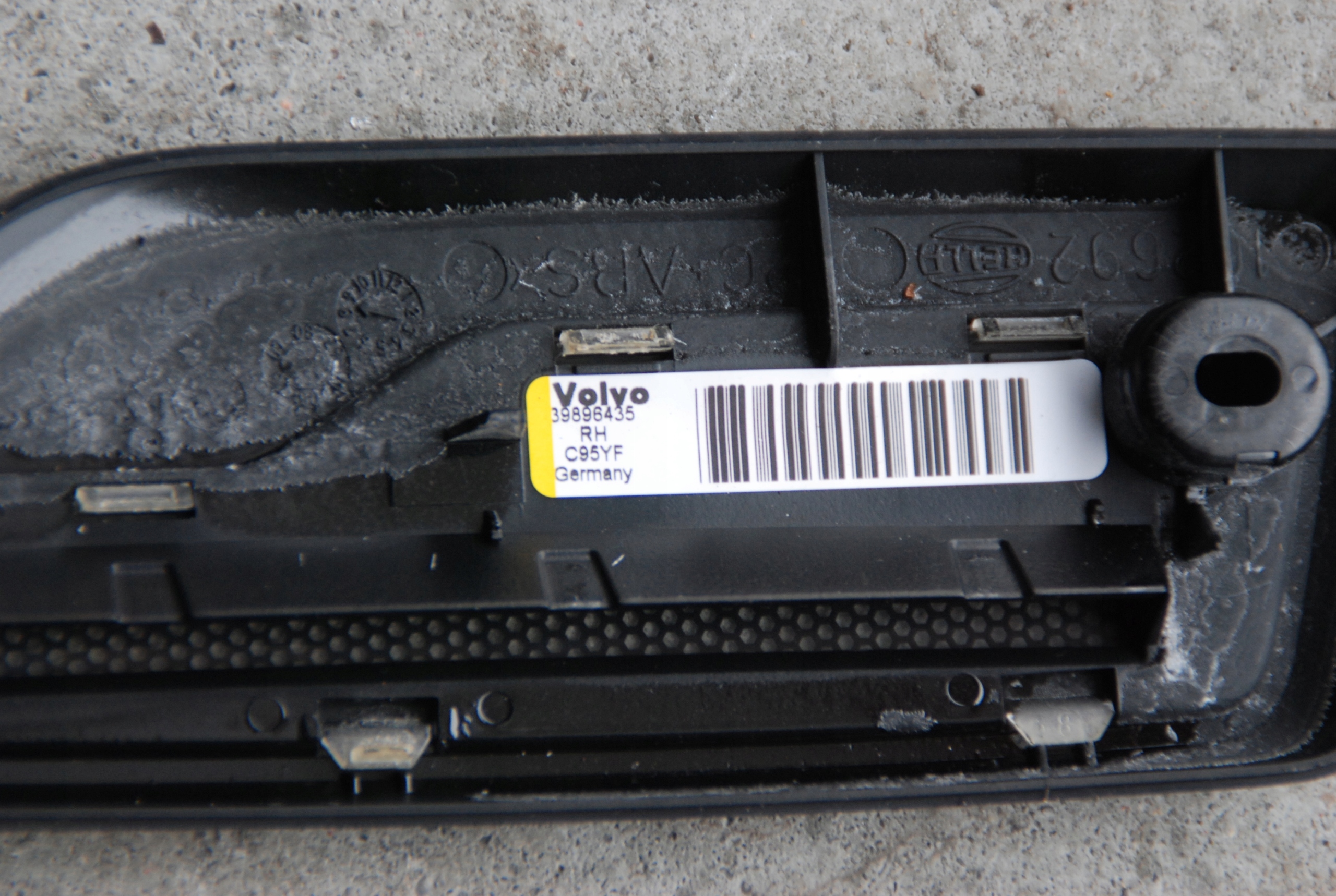 volvo S80 V70 XC70 дисплей радара oe 39896435