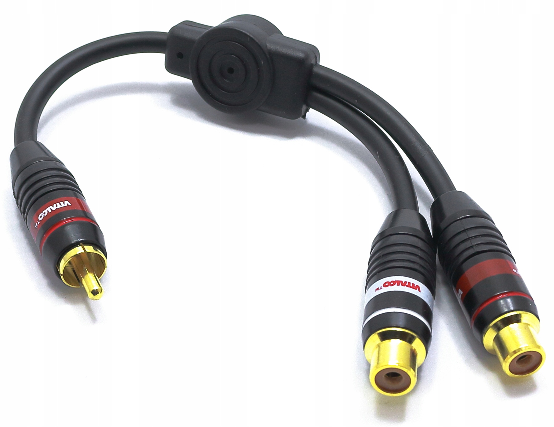 

Trójnik Adapter Rca Wtyk 2 Gniazda Vitalco Premium