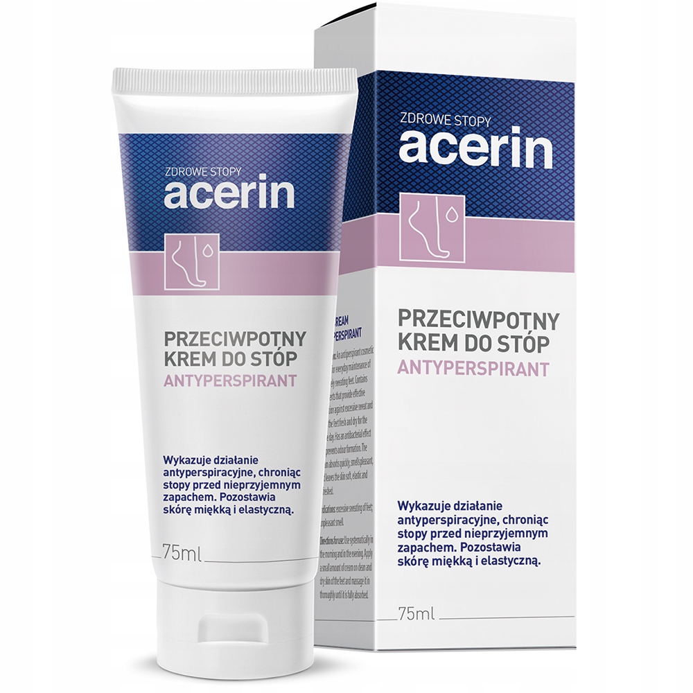 

Acerin Perspirant 75 ml krem przeciwpotny do stóp
