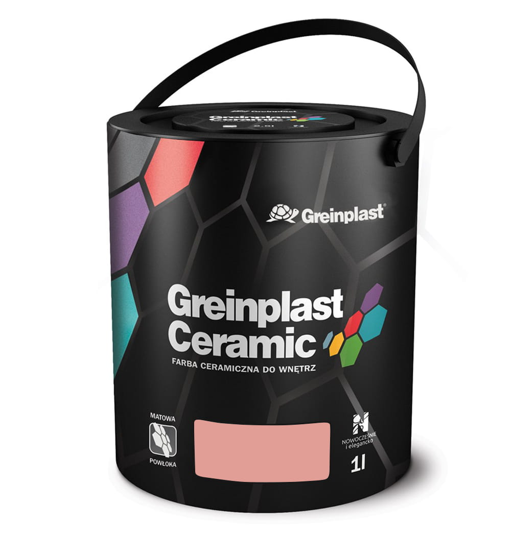 FARBA CERAMICZNA FWC26 1L Antyczny róż GREINPLAST