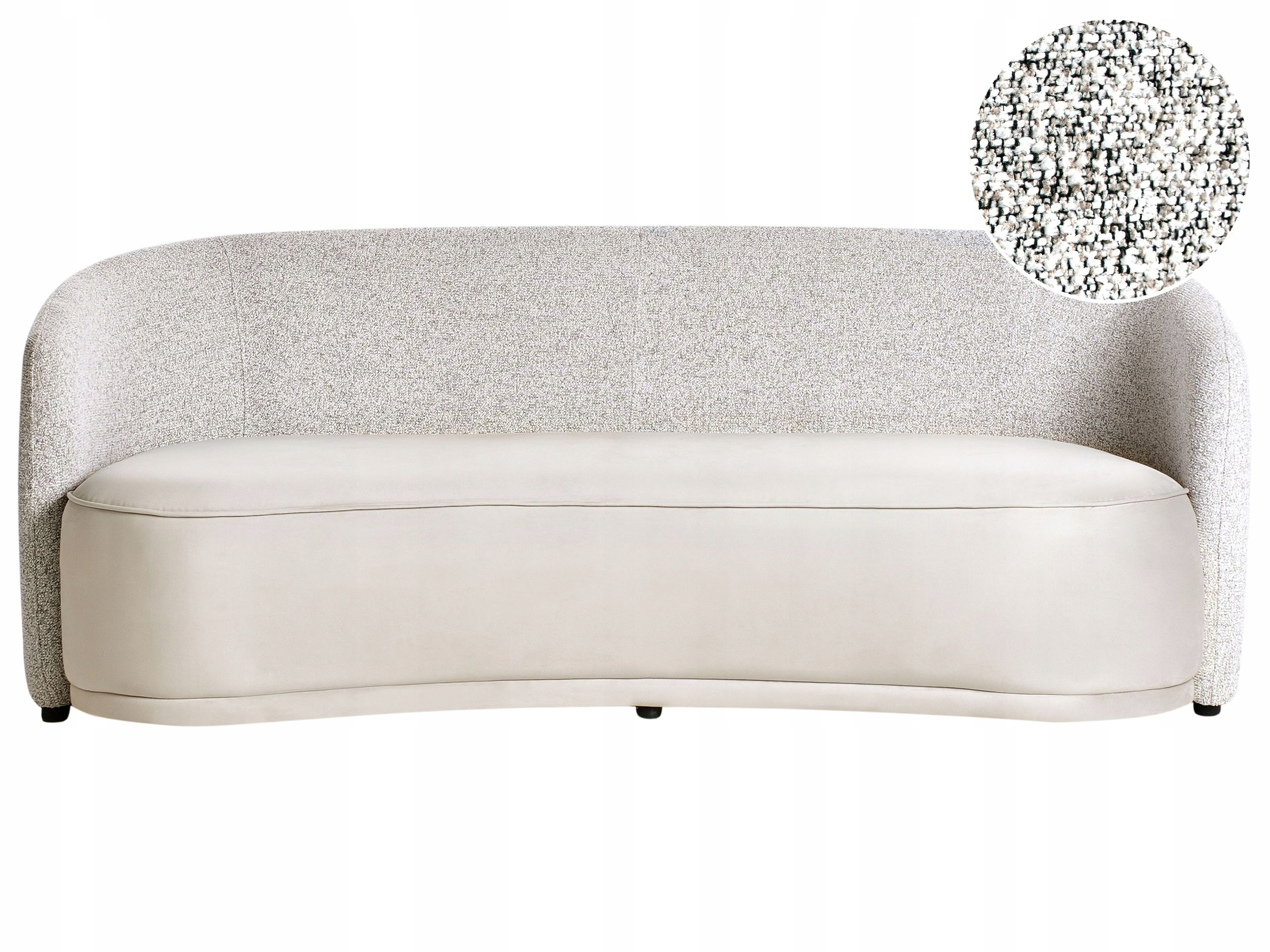 Sofa trzyosobowa beżowa