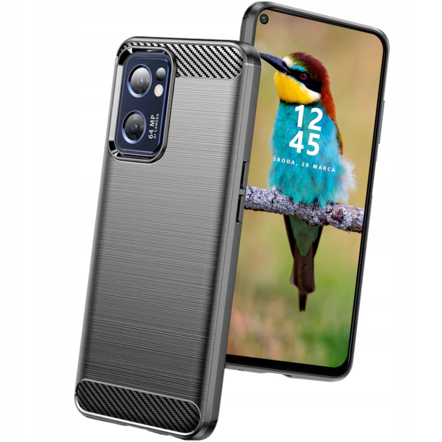 

Etui Pancerne Karbon Do Oppo Reno 7 5G Szkło