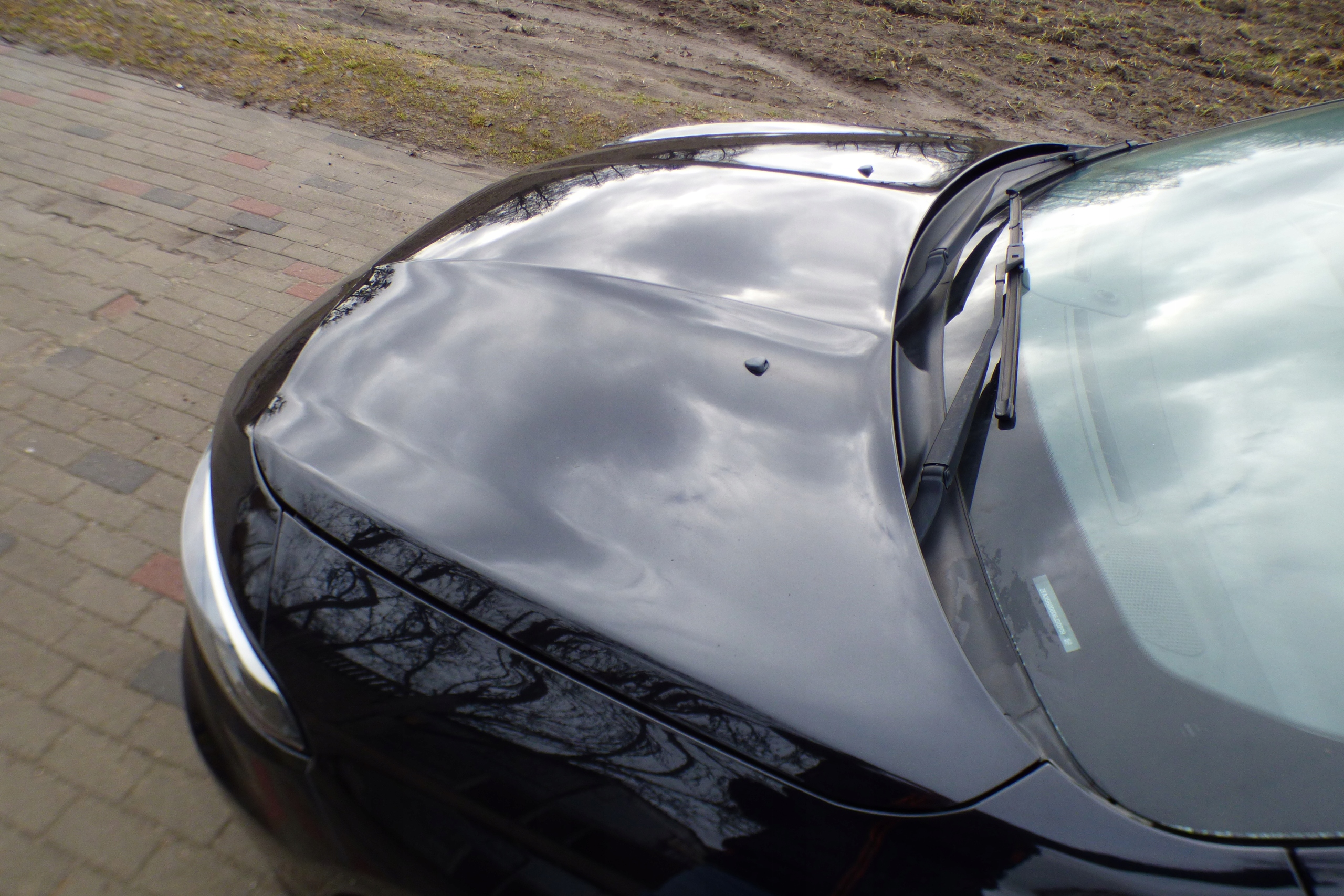 bonnet front lak-718/A 718 oryg.lakier st.BDB FIAT TIPO II
