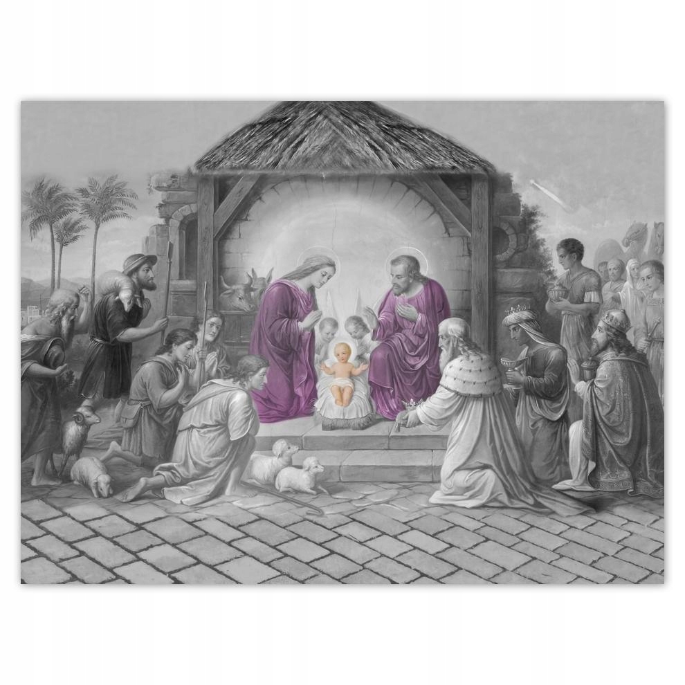 

Plakat 40x30 Żłóbek Stajenka Jezus