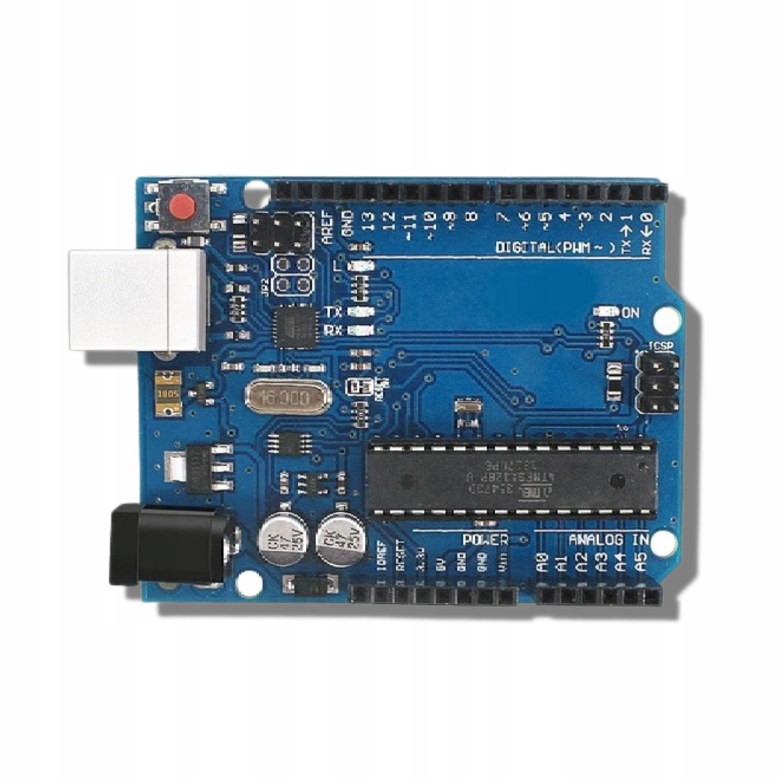Uno R3 ATmega328 AVR klon kompatybilny z Arduino w zestawie z kablem Producent Inna