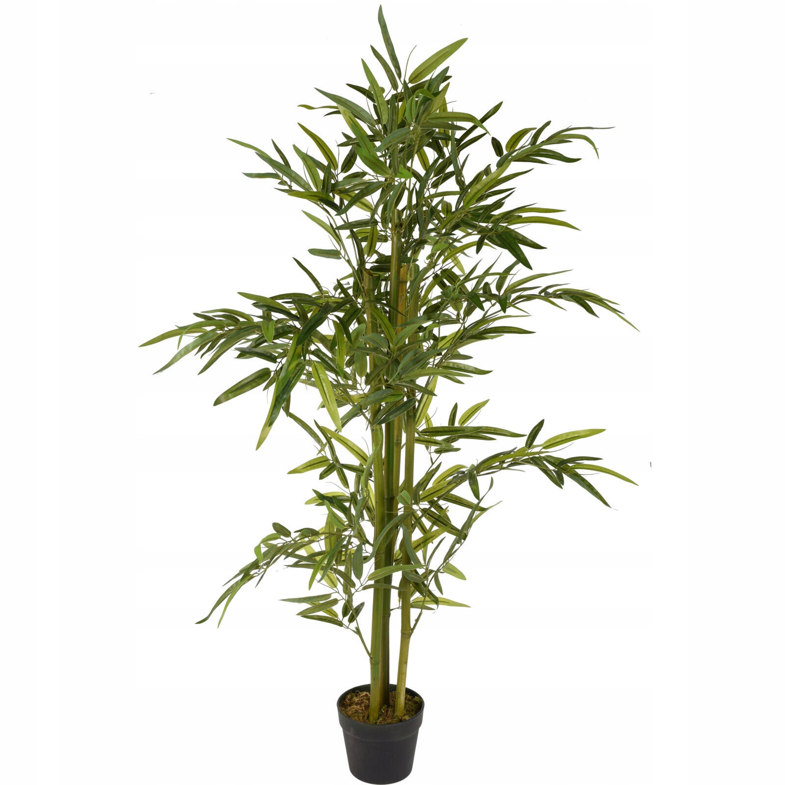 Umelý Bambusový Stromček V Kvetináči 130 CM, Priemer 75 CM, Plast