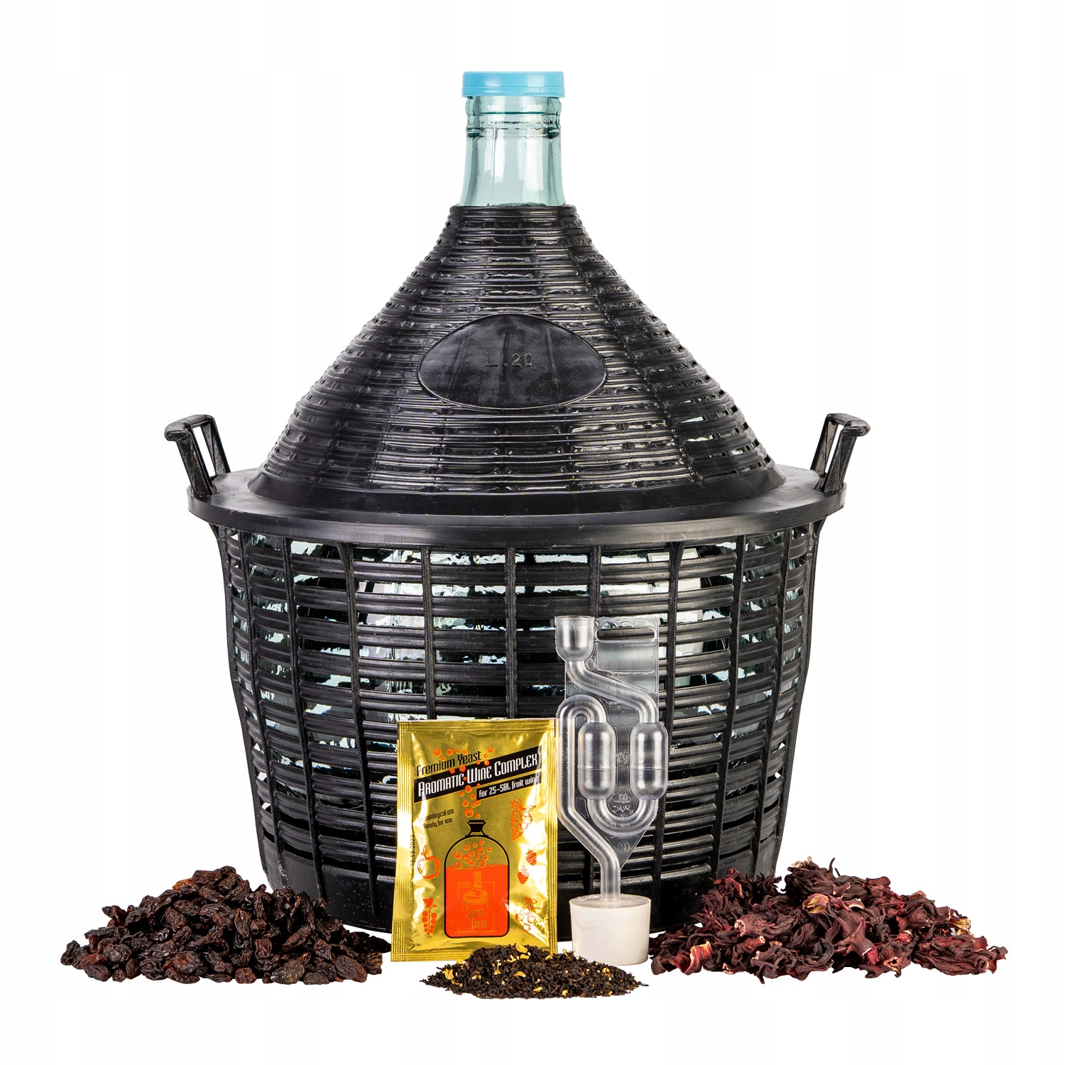Sada A Složky Na 20L Ibiškového Vína Balón