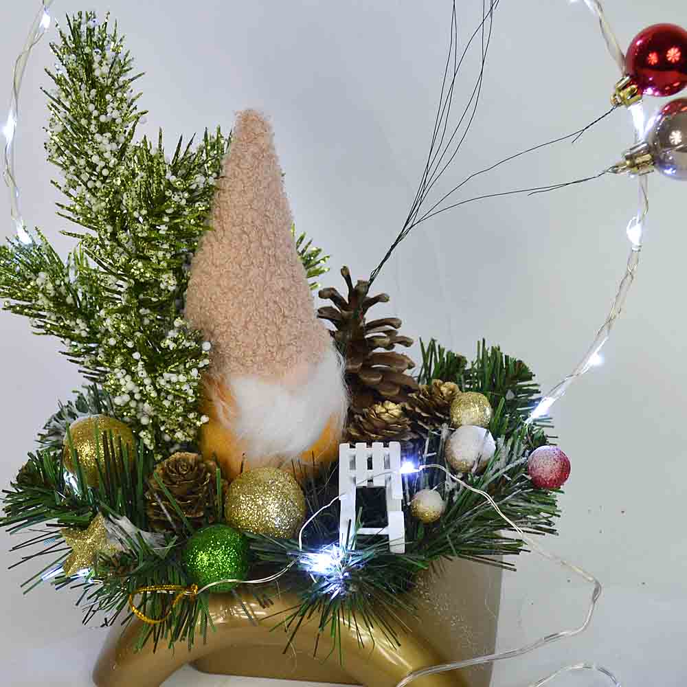 Stroik Świąteczny Święta Boże Narodzenie w Gazonie Marka inna