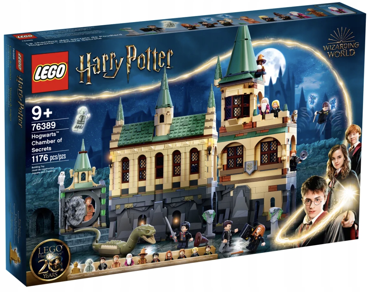 Lego 76389 Harry Potter Tajemná komnata v Bradavicích Stavebnice Originální Nové