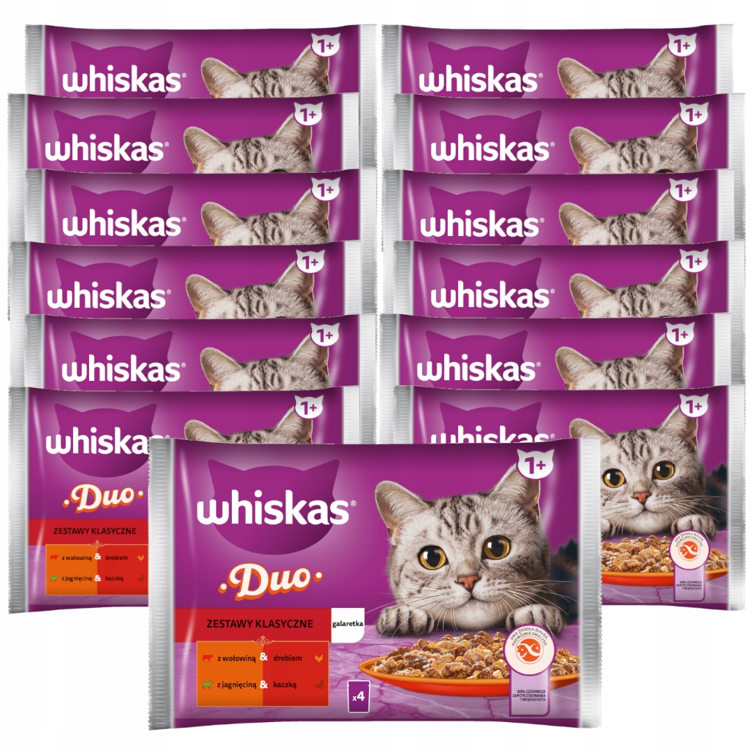 Levně Krmivo Whiskas Klasické Sady V Želé 13KS