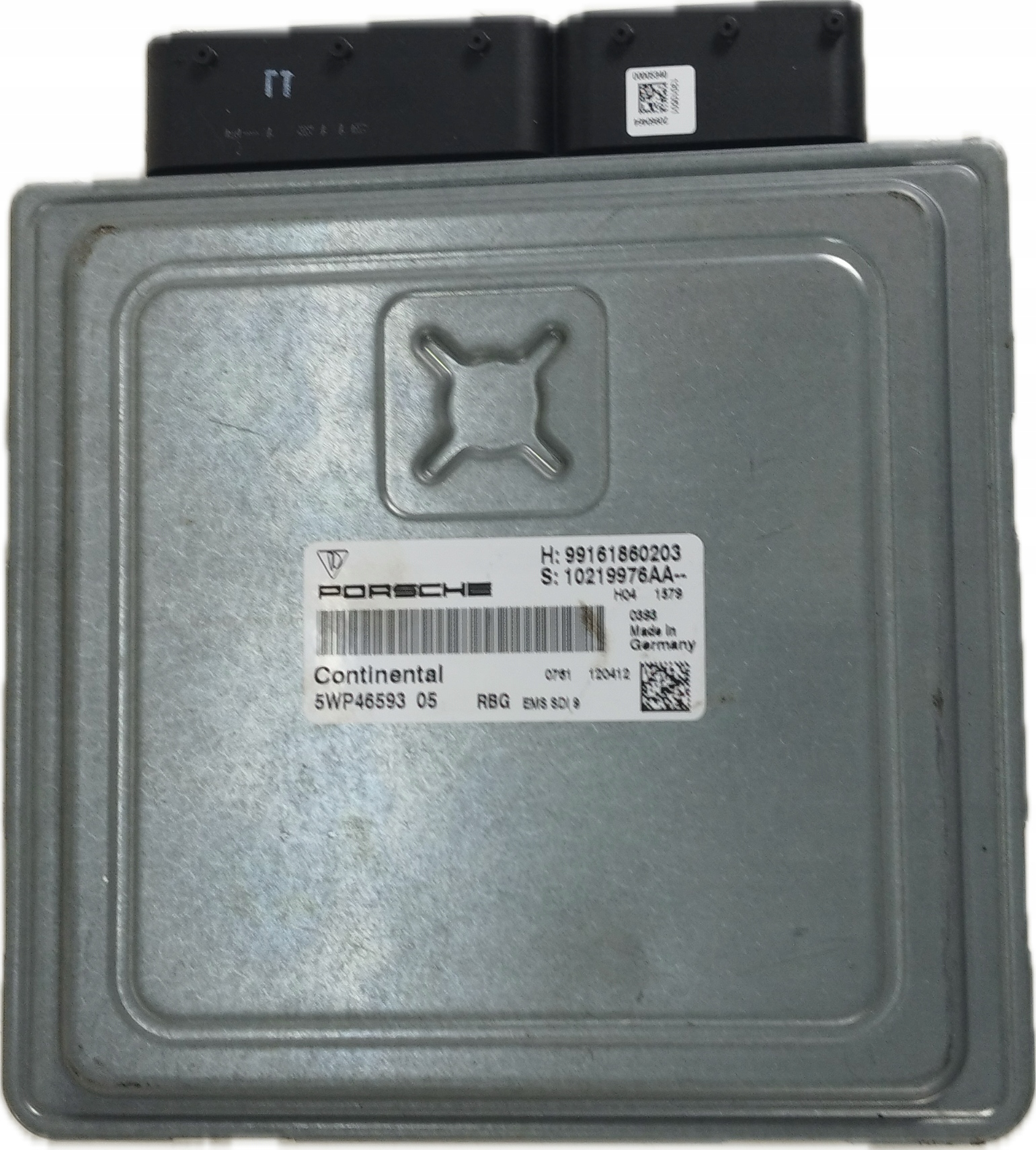 PORSCHE 991 911 control unit computer ECU of the engine 99161860203 5WP46593