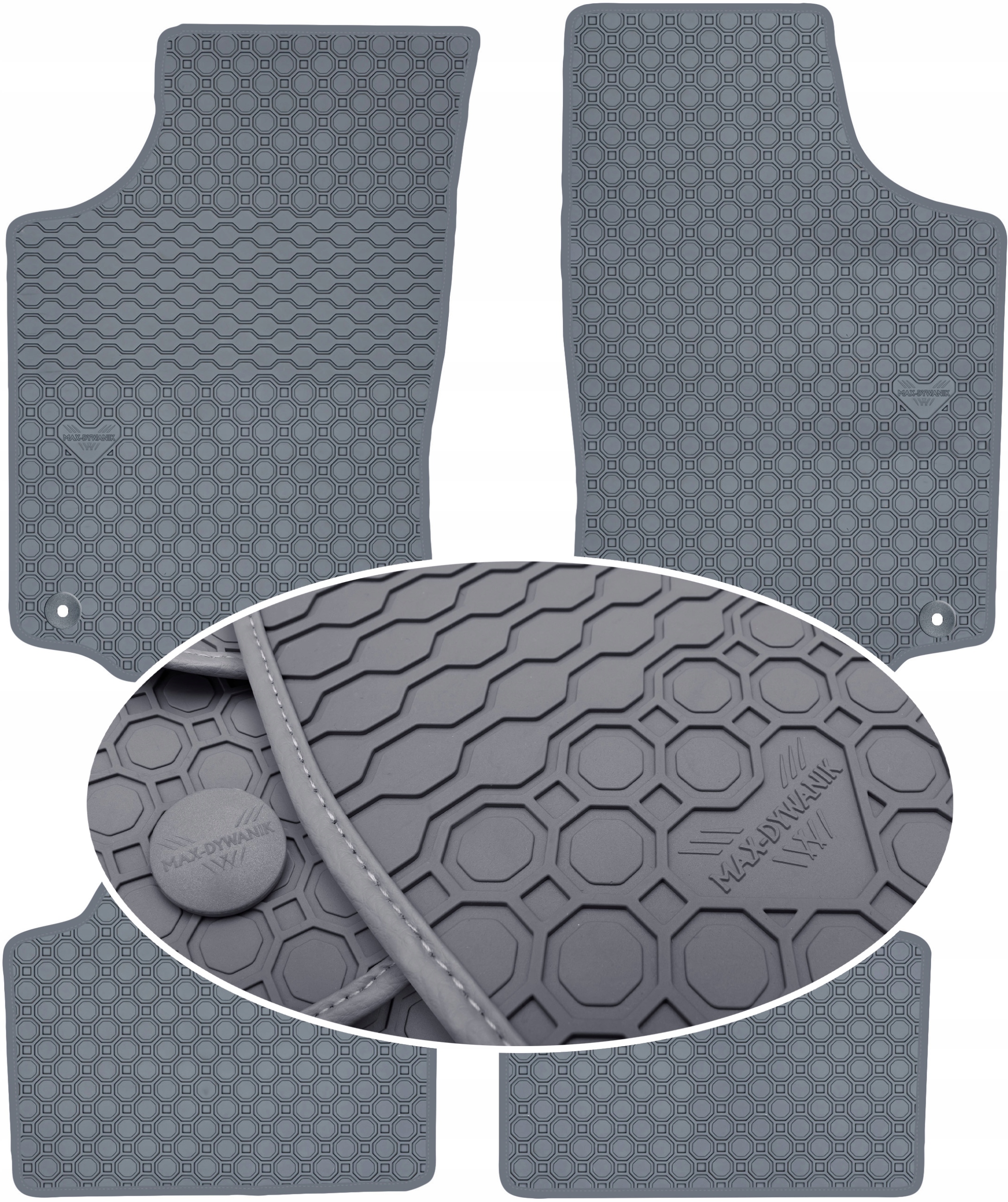 Opel Corsa C 2000-2006 Koberce Šedé