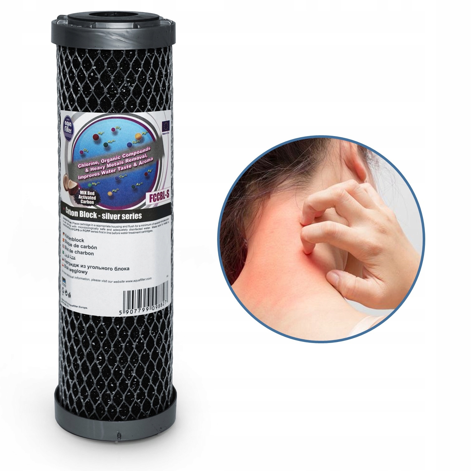 FILTR WODY NA CAŁY DOM 4 STOPNIOWY ODŻELAZIACZ 3/4 Marka Aquafilter