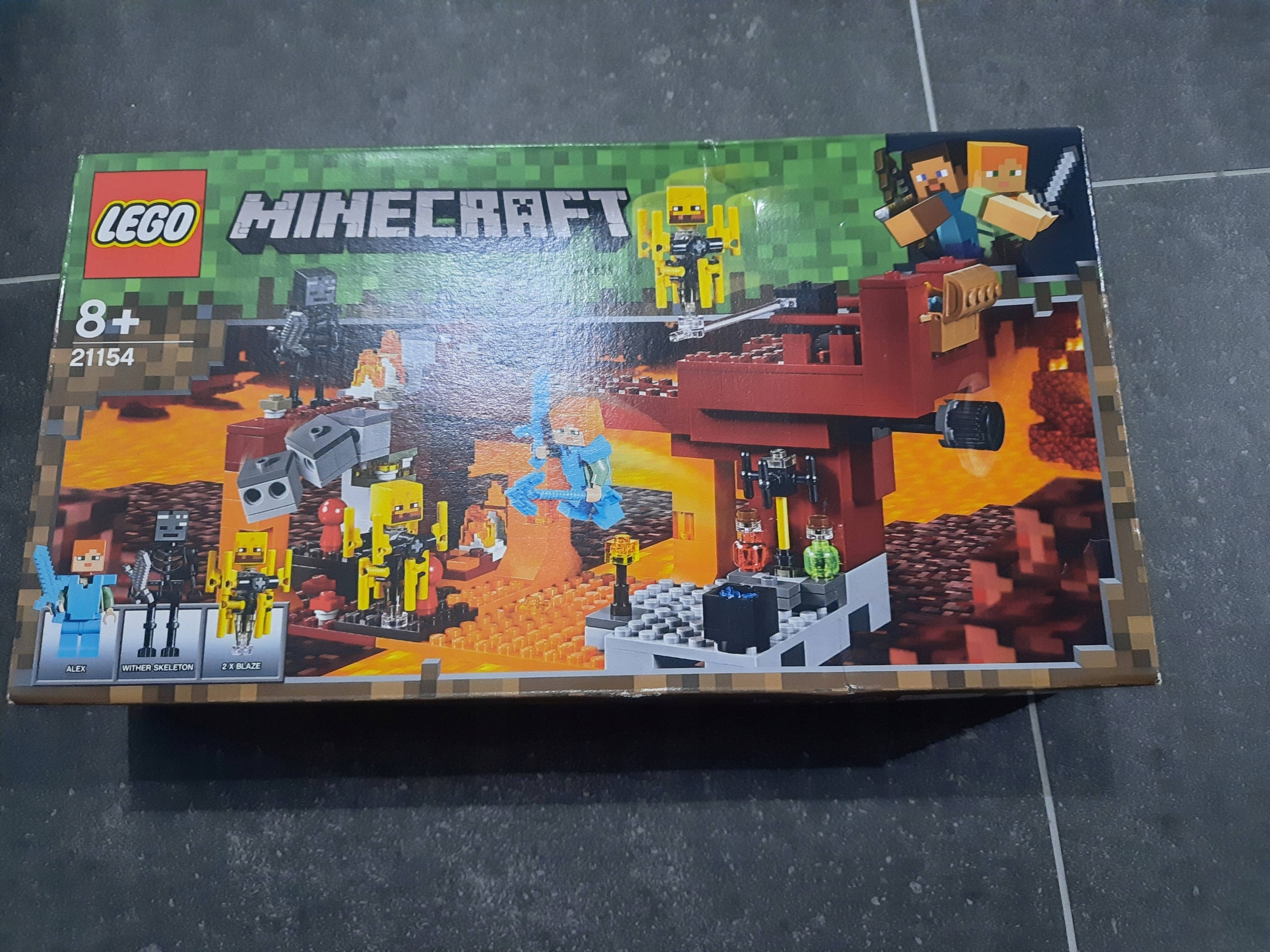 Lego Minecraft 21154 Most Płomyków