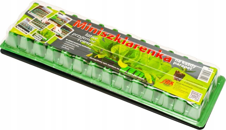 DUŻA MINI SZKLARNIA SZKLARENKA INSPEKT ZIELNIK 56 KOMÓREK + ZIEMIA KUWETA Kod producenta 5908311732199