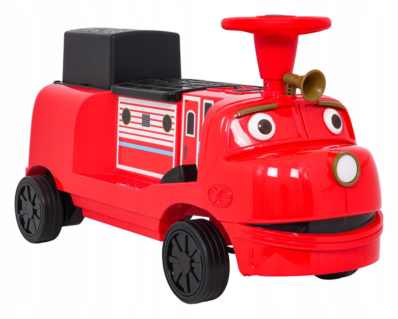 Stacyjkowo jeździk elektryczny na akumulator Dwuosobowy ciche koła z gumy