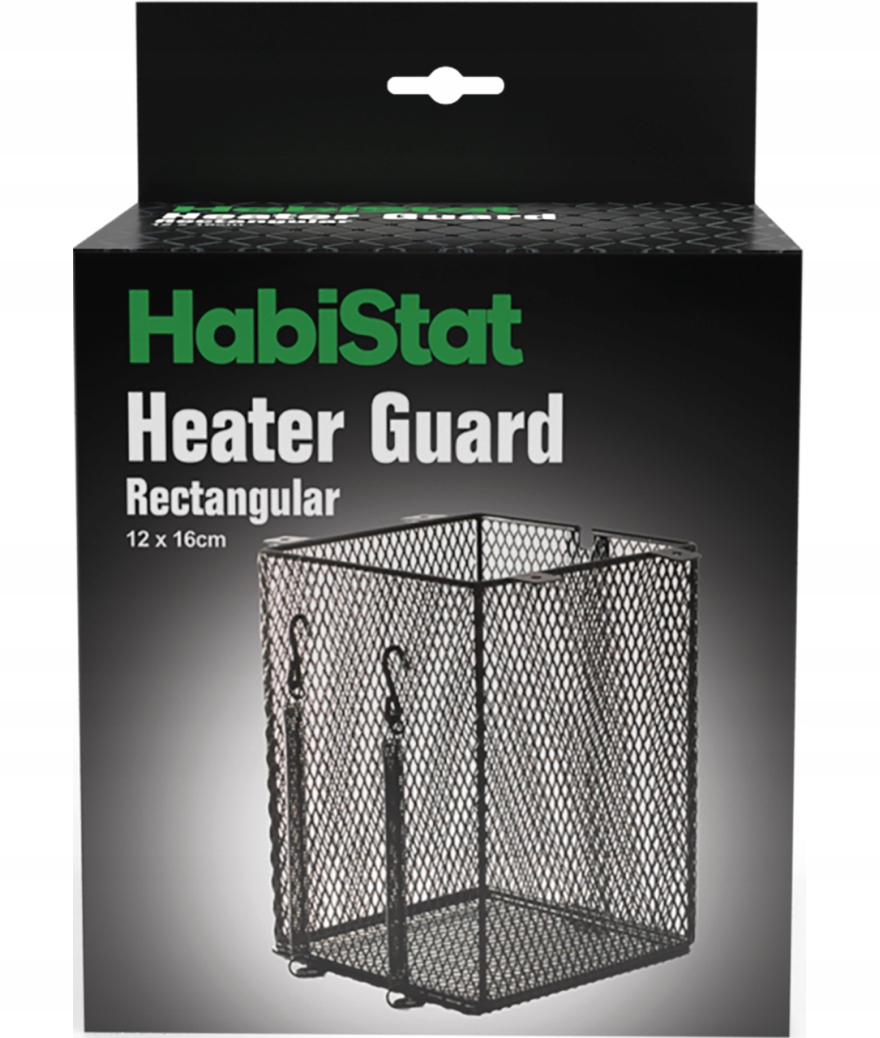 Levně habistat rectangular bulb guard 12×16 cm Ochranná klec pro žárovky