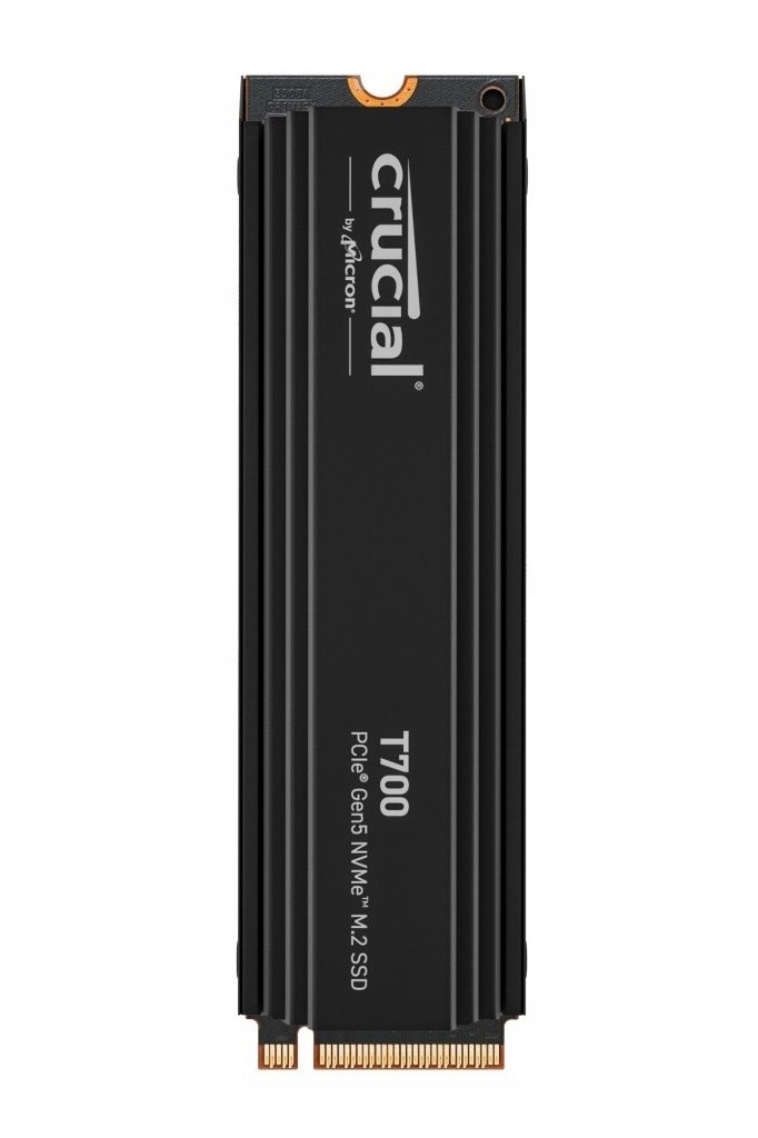 CRUCIAL T700 1000GB [1TB] NVMe PCIe Gen.5 M.2 2280 Radiator — 3