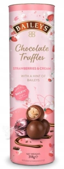 Levně 1 x 318 g Baileys Strawberry & Cream jahodové lanýže s likérem pralinky