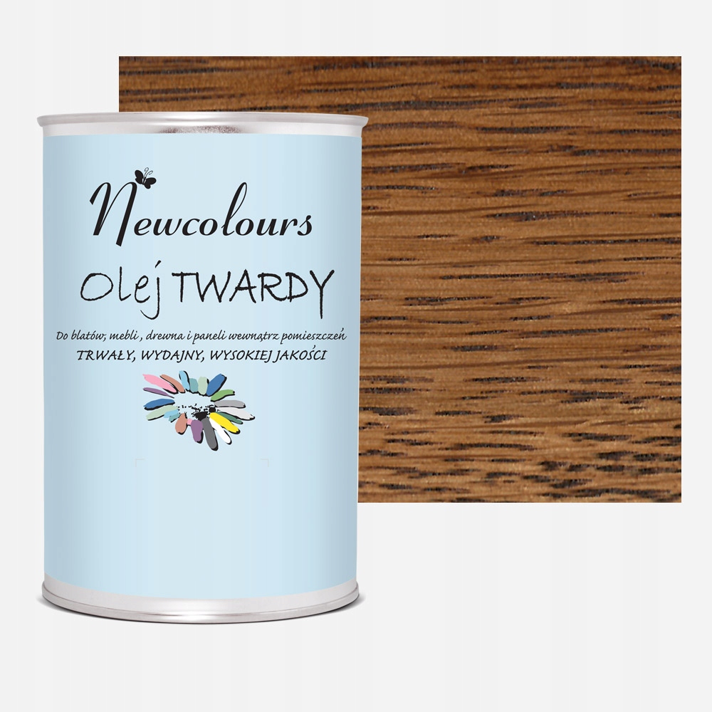 

Olej twardy do mebli Newcolours 900 ml Dąb Ciemny