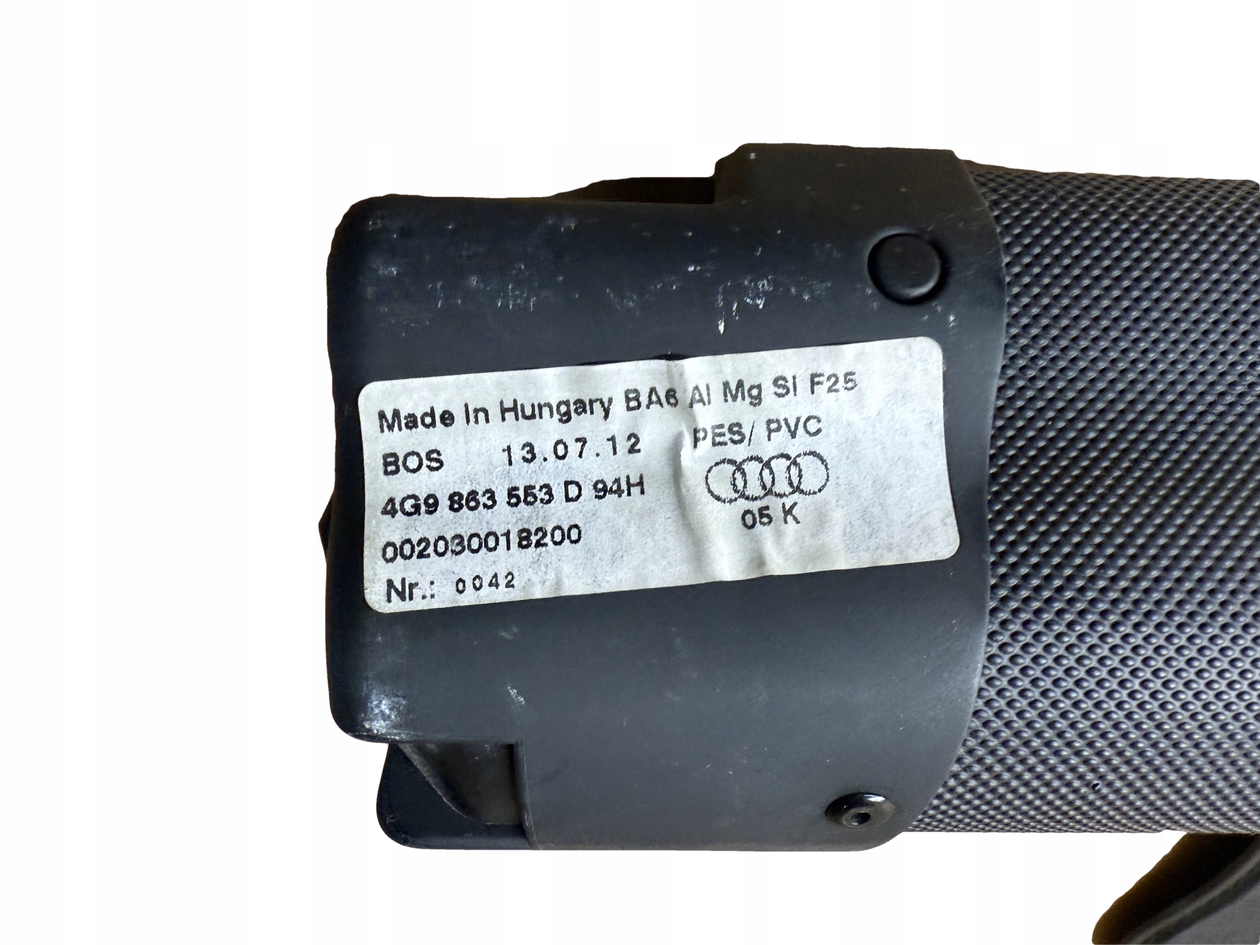 AUDI A6 4G C7 blinds boot 4G9863553D