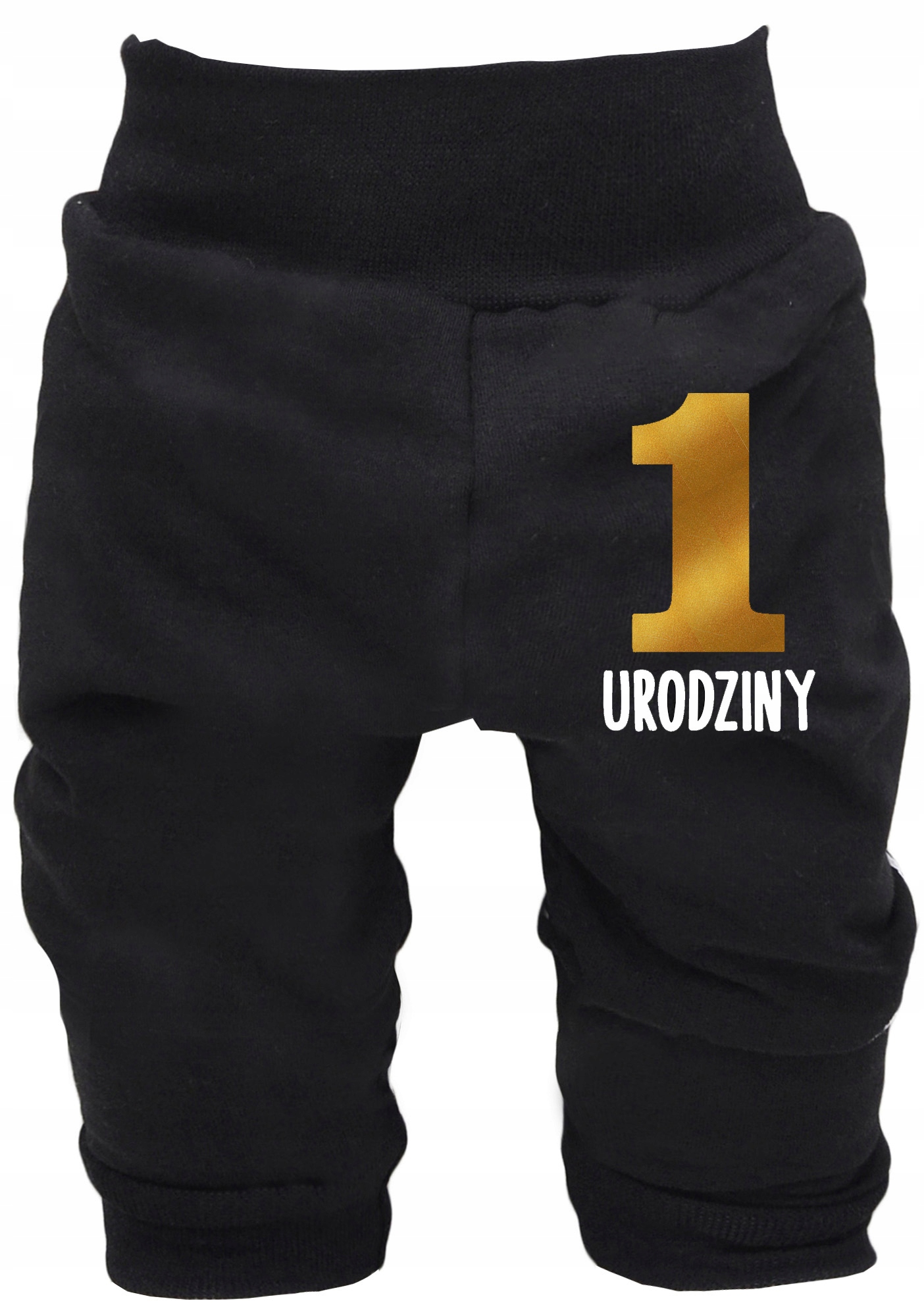 

Spodnie dziecięce z nadrukiem bawełna r. 80