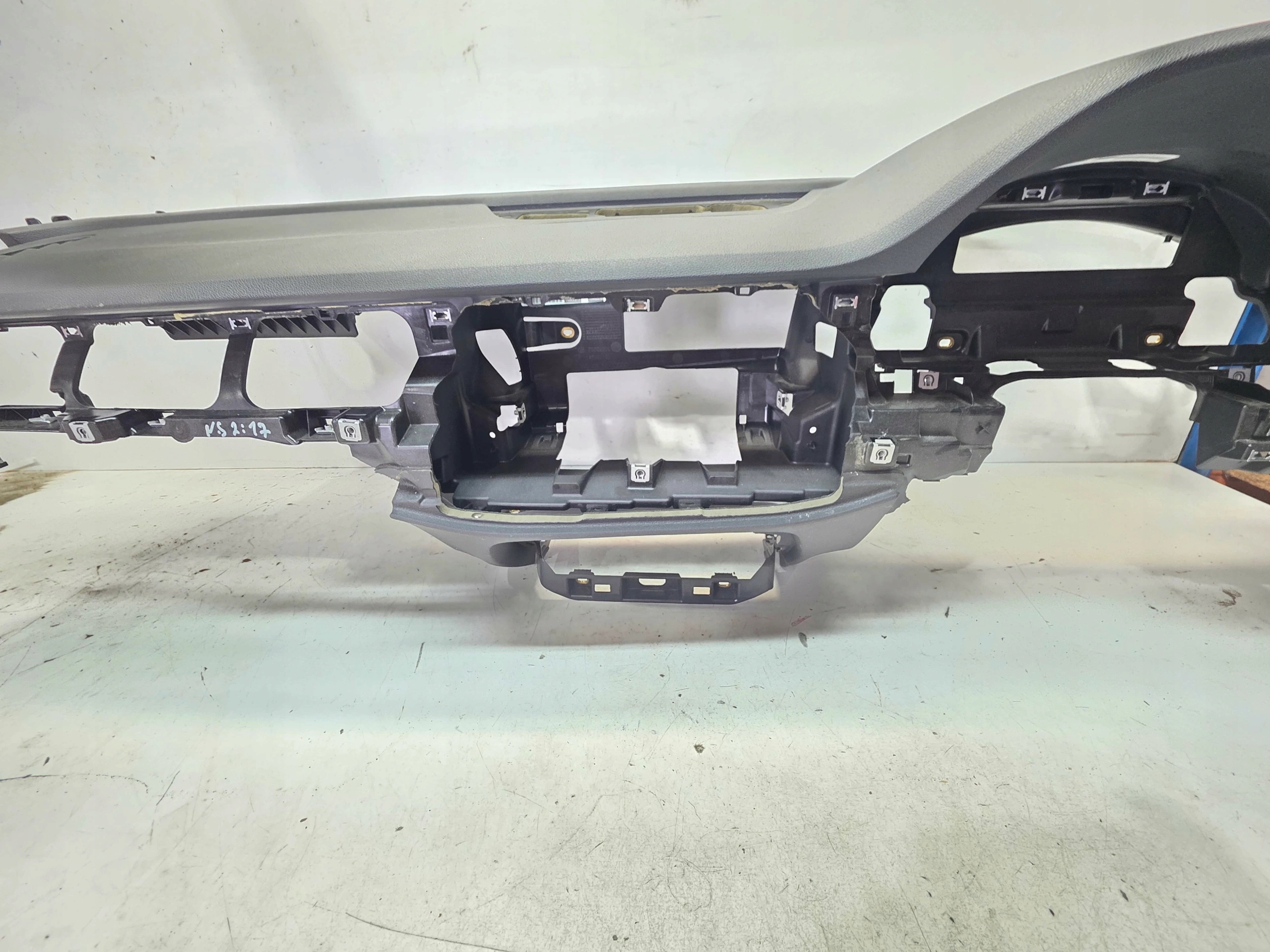 dashboard console cockpit HEAD UP AUDI Q7 4M 4M2857001J ANGIELSKA