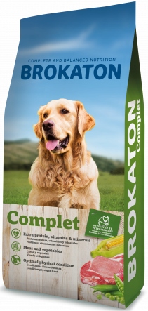 Brokaton Dog Adult Complet 20kg Pełnowartościowa Sucha karma dla psa