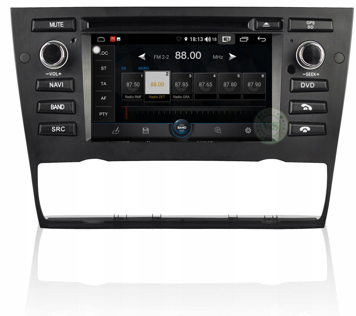 V S Nawigacja BMW E90 E91 E92 E93 R Line Part number VS093