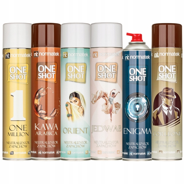 Levně Normatek One Shot Sada 6x600ml Vůně pro ni i pro něj