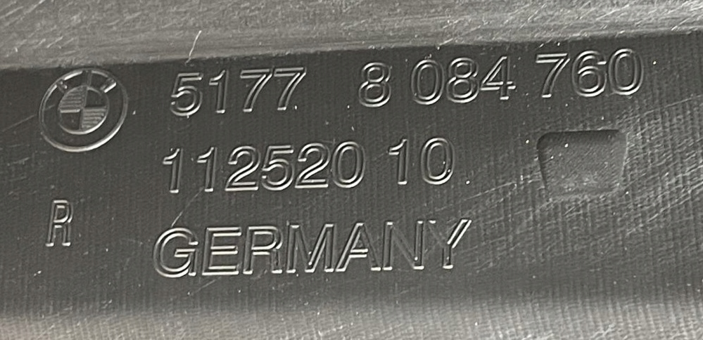 LPA372 BMW 5 G60 G61 23- m-packet moulding threshold right 8084760