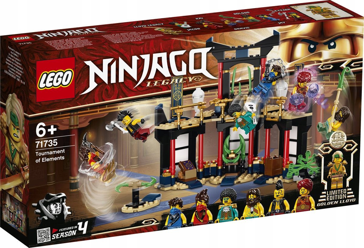 LEGO Ninjago - 71735 турнир стихий-новый