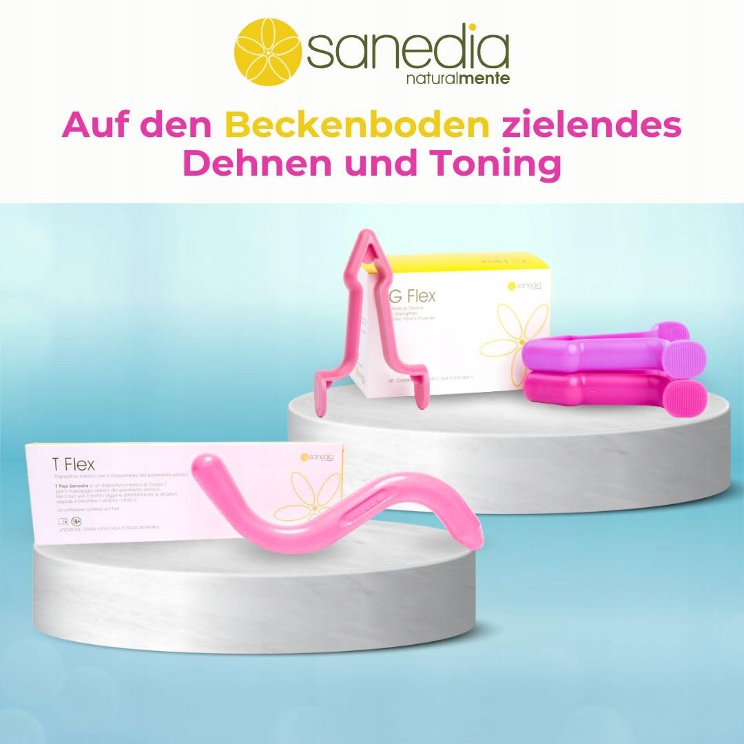 SANEDIA T FLEX Urządzenie Do Samomasażu Mięśni Miednicy Trener Dla Kobiet — miniatura 6