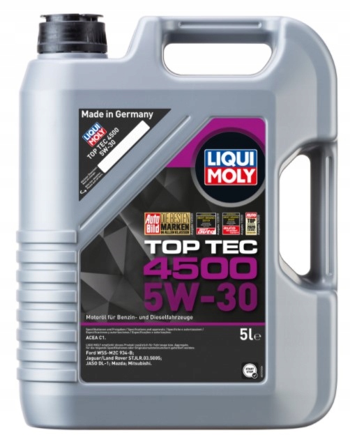 Olej Lqm 5W-30 Toptec 4500 5L Olej silnikowy Liqui Moly 2318
