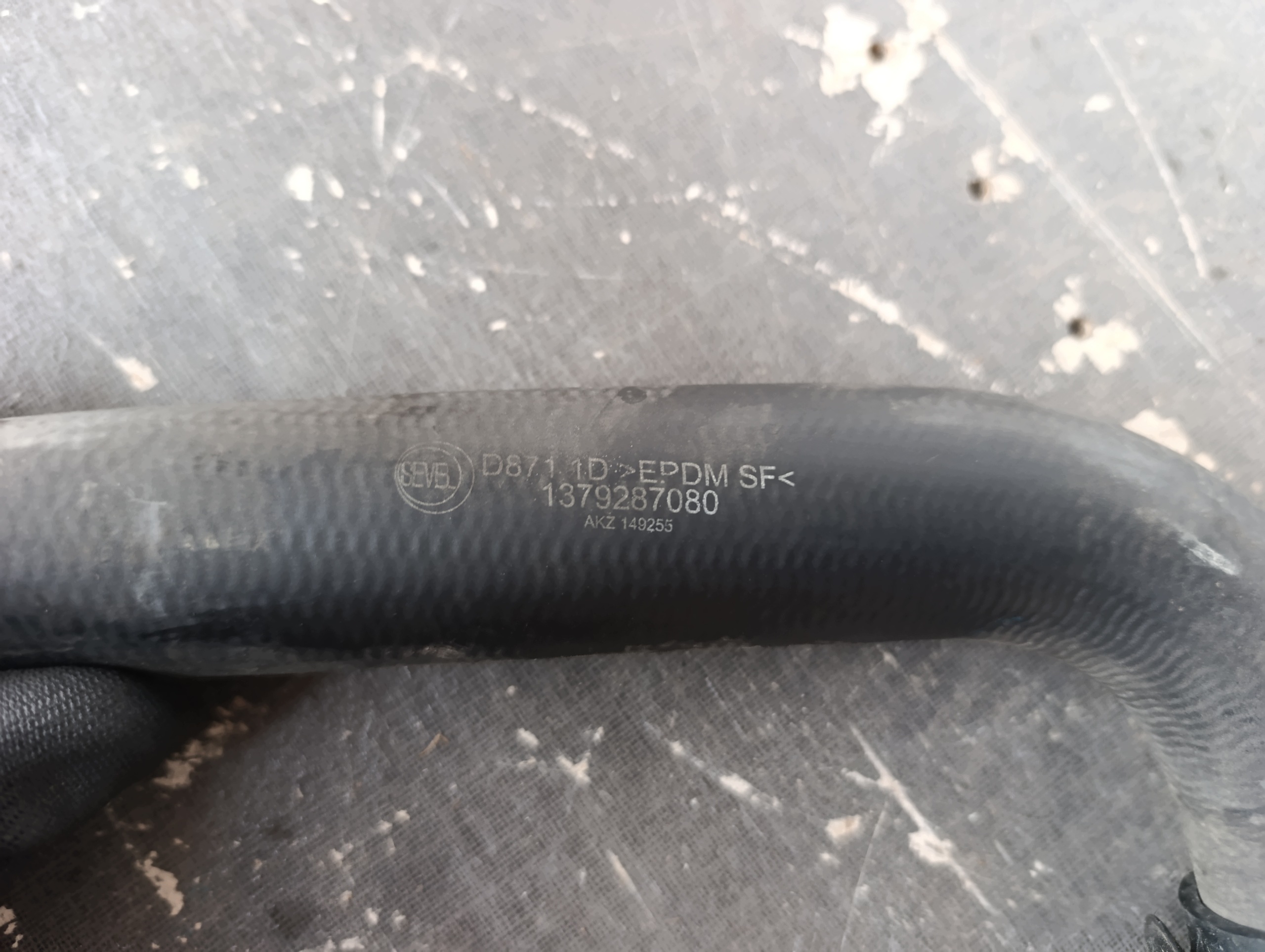 crijevo prijenos vode JUMPER DUCATO BOXER 2,0 HDI 1379287080