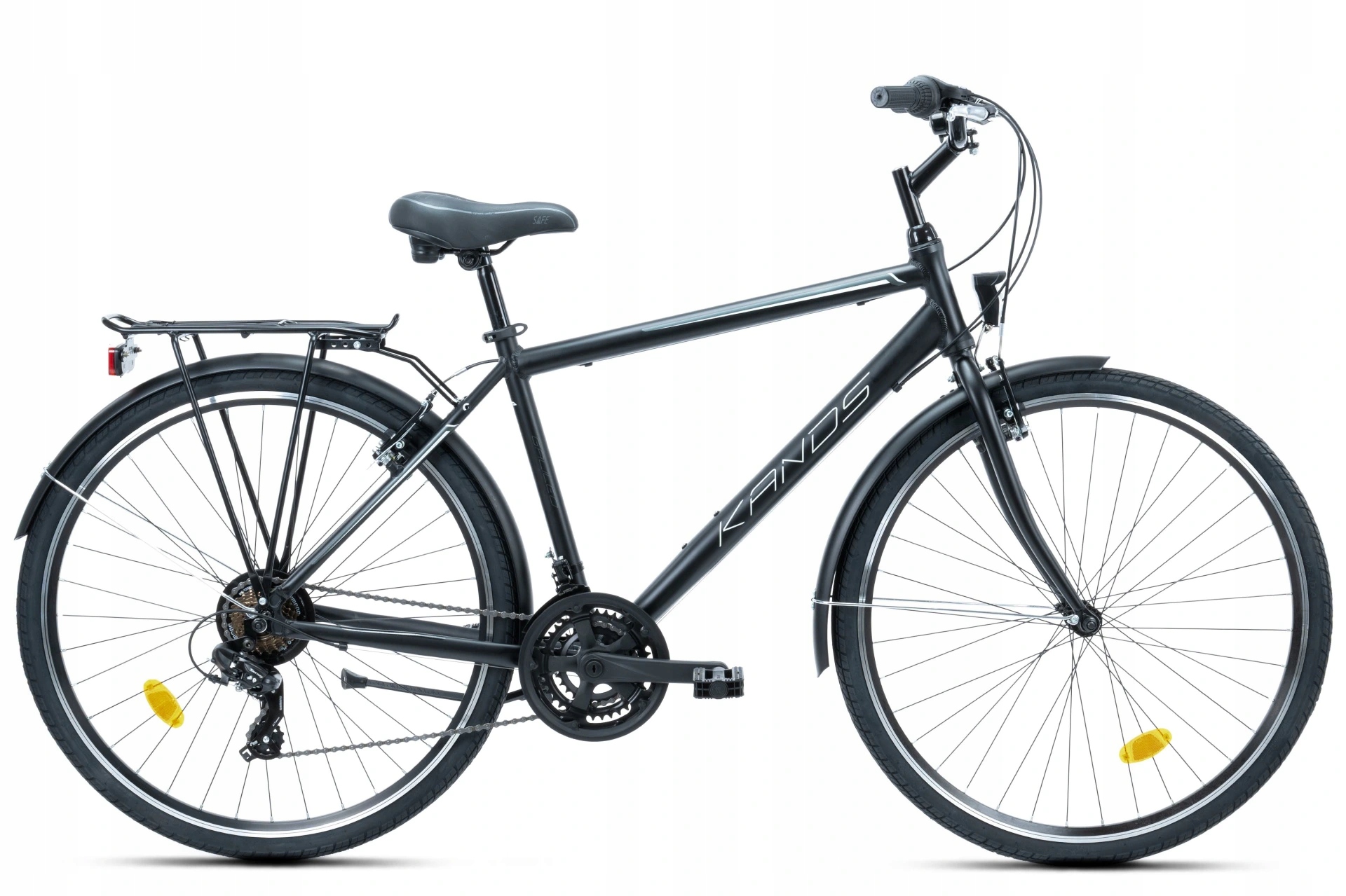 Rower trekkingowy 28'' Kands Galileo M21 czarny mat aluminiowy 2025