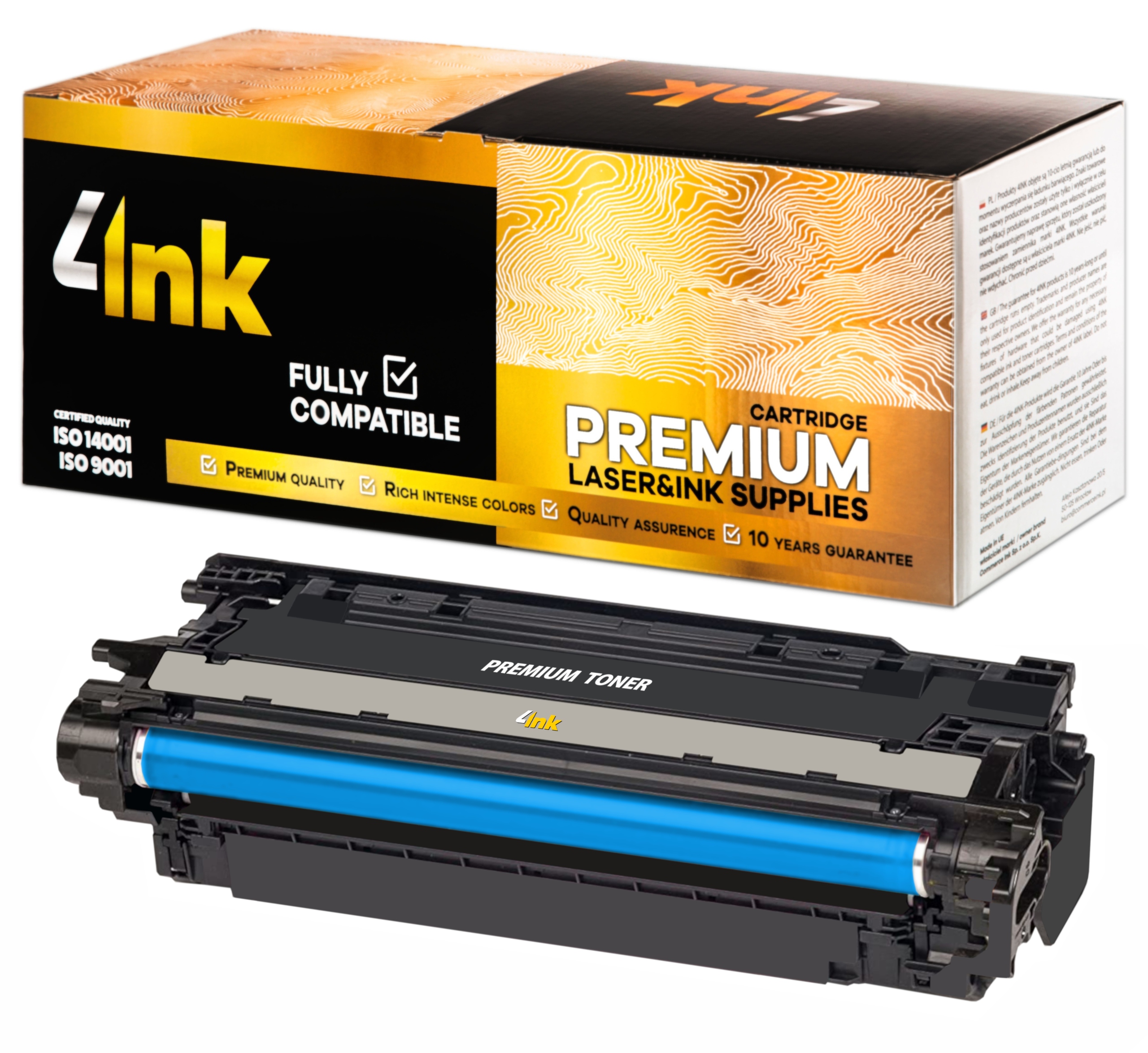 

Toner Do Drukarki Hp CP4520n CP4025n CP4525n XL