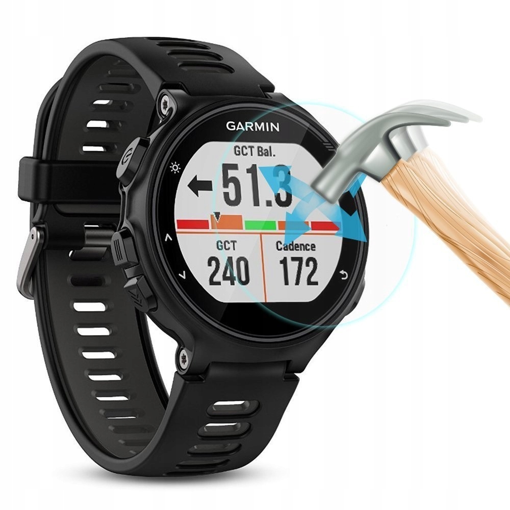 4 x Szkło Hartowane 9H / Garmin Forerunner 735XT Model Garmin Forerunner 735XT