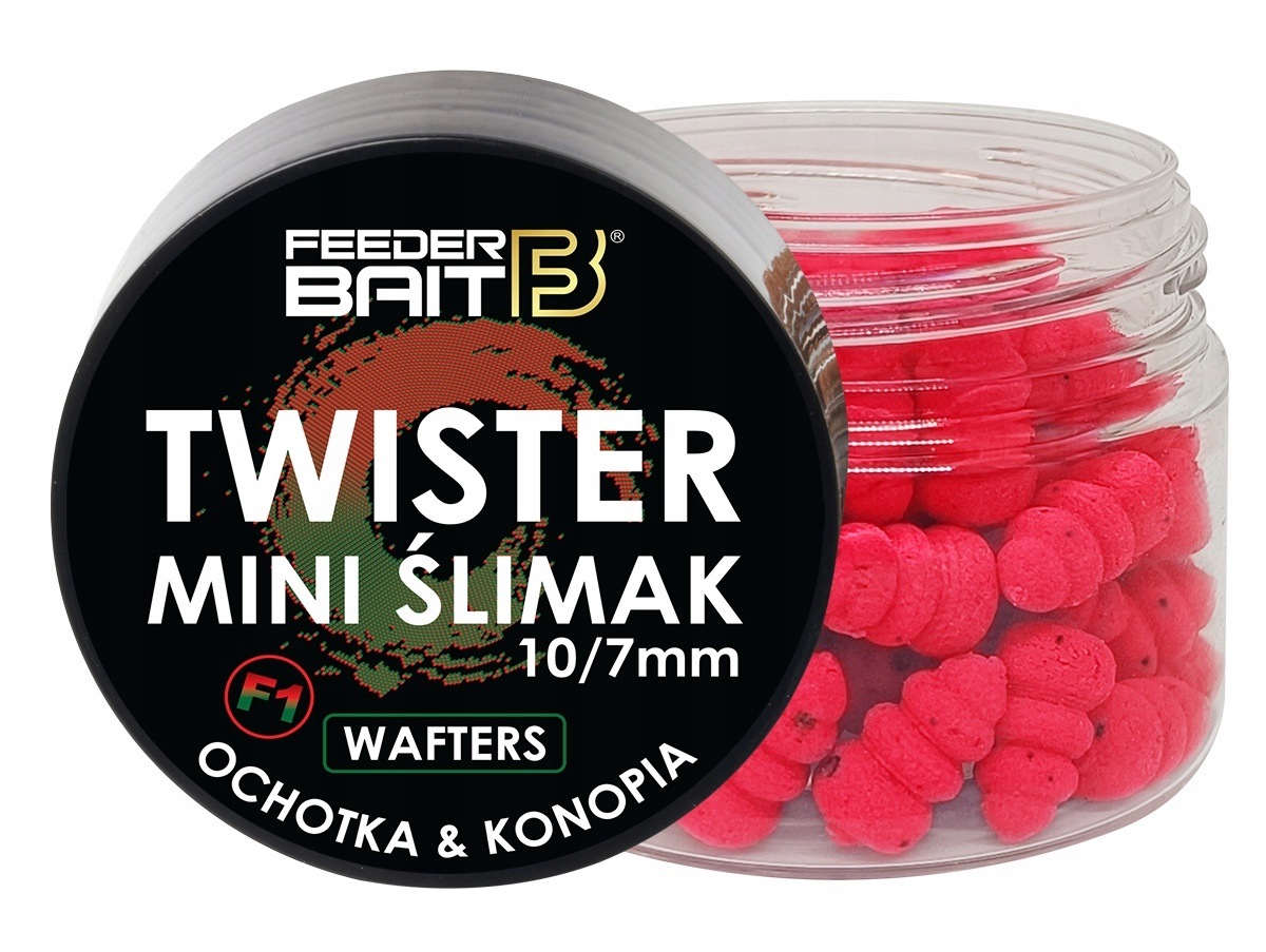 Wafters Mini Ślimak F1 Ochotka Konopia Method Przynęta idealnie balansująca