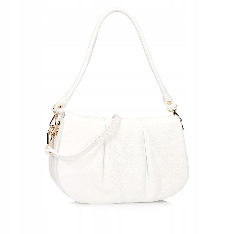 Elegantní Kabelka Přes Rameno kabelka přes rameno Toscanio F238 Bílá D01