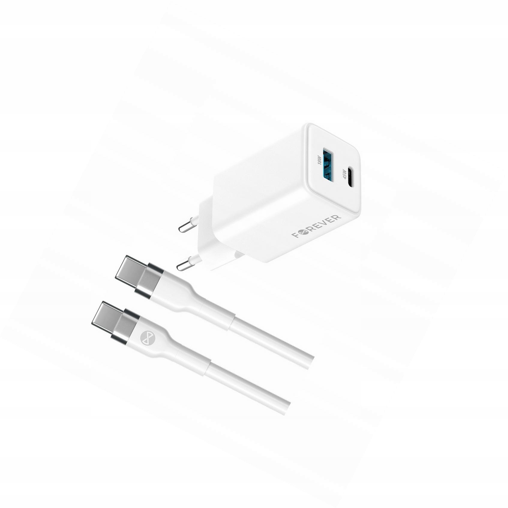 Szybka ładowarka GaN 45W Usb-c z kablem do Xiaomi Redmi 10 5G