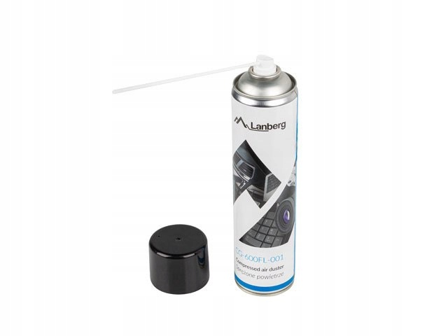 Lanberg Sprężone Powietrze Air Duster 600ML CG-600FL-001