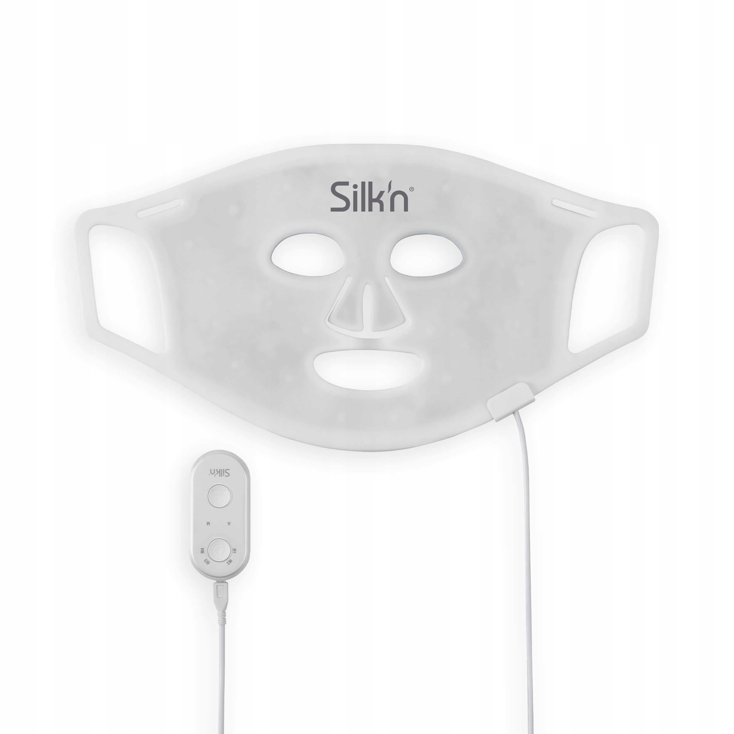 Led maska na obličej Silk'n Facial Led Mask 100 bílá péče o pleť