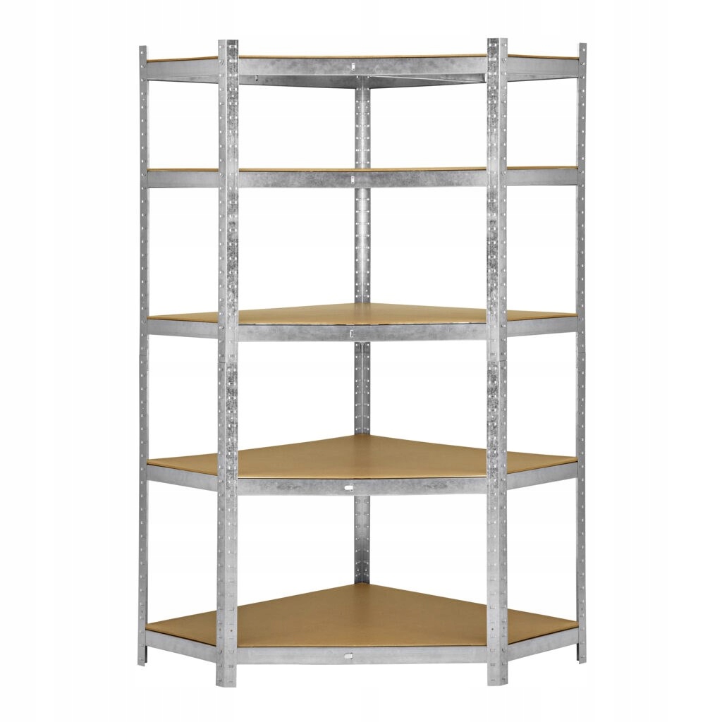 Regał narożny 90x180x90cm bardzo stabilny