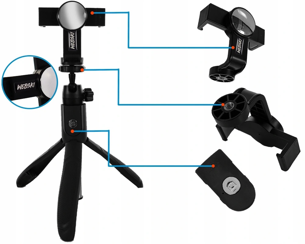 SELFIE STICK STATYW KIJ DO HUAWEI XIAOMI SAMSUNG Obsługiwane systemy operacyjne Android iOS