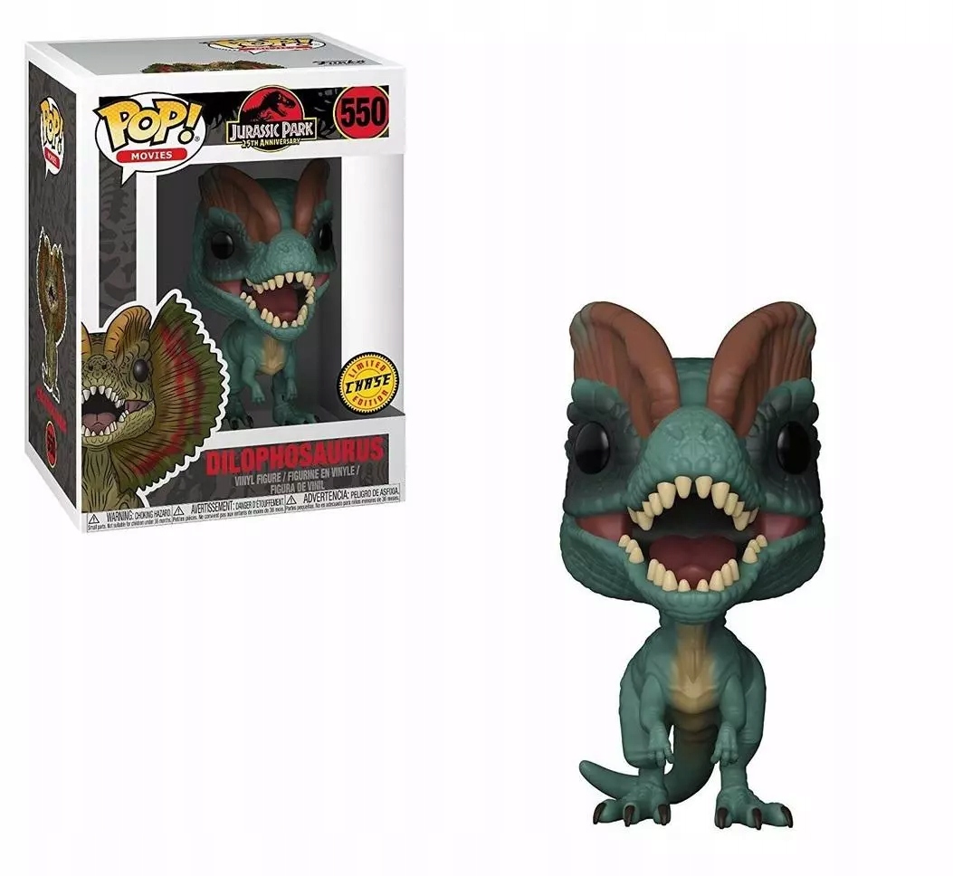 Figurka Funko Pop Vinyl: Jurský park-Dilophosauru