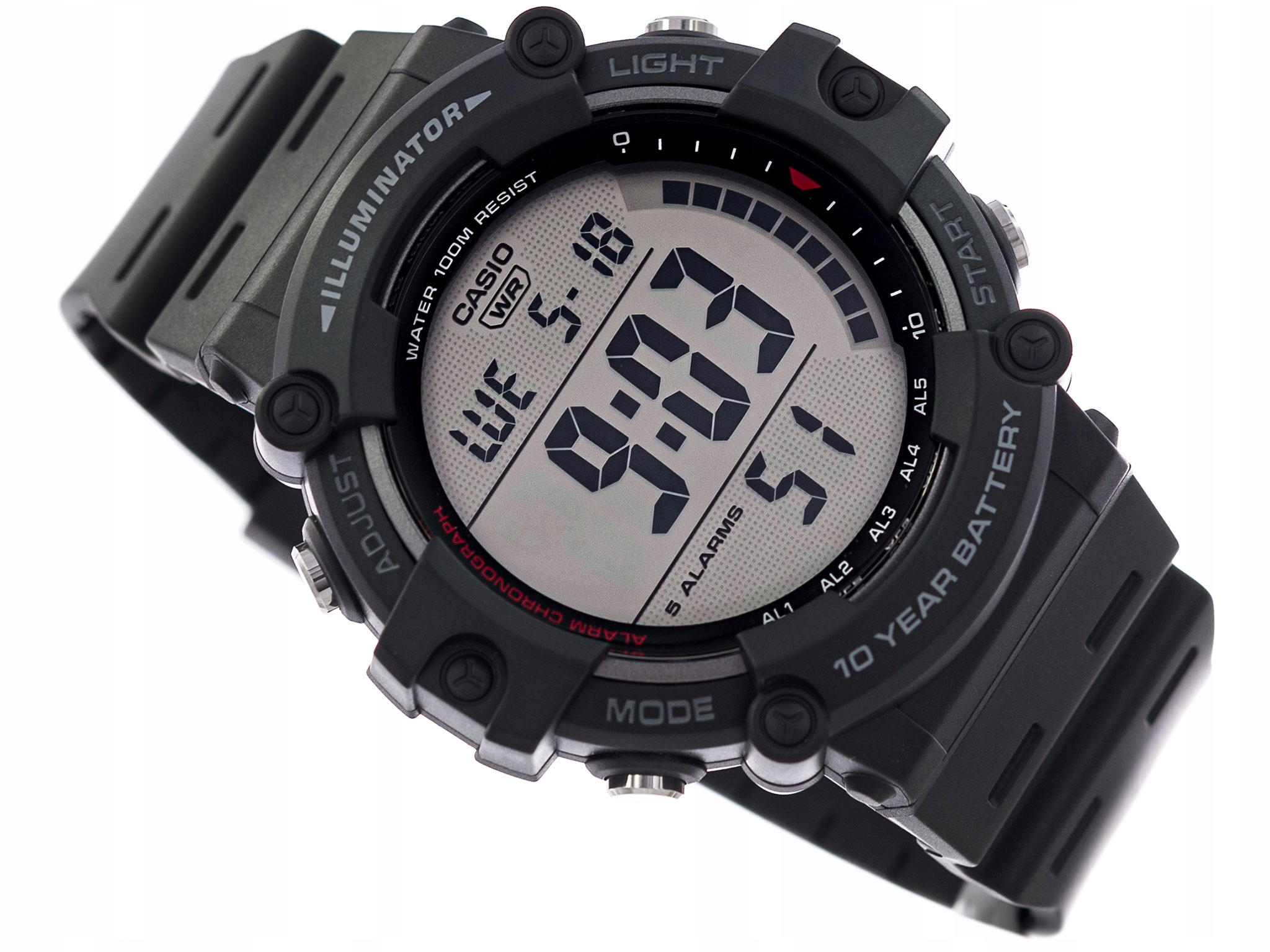 Pánské Plavecké Hodinky Casio AE-1500WH-1AVEF