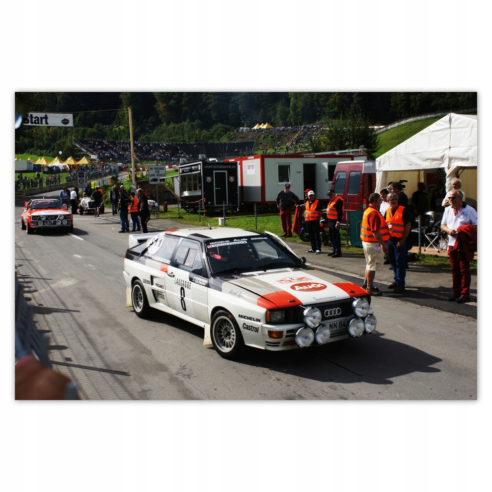 

Plakaty 93x62 Audi Quattro na rajdzie