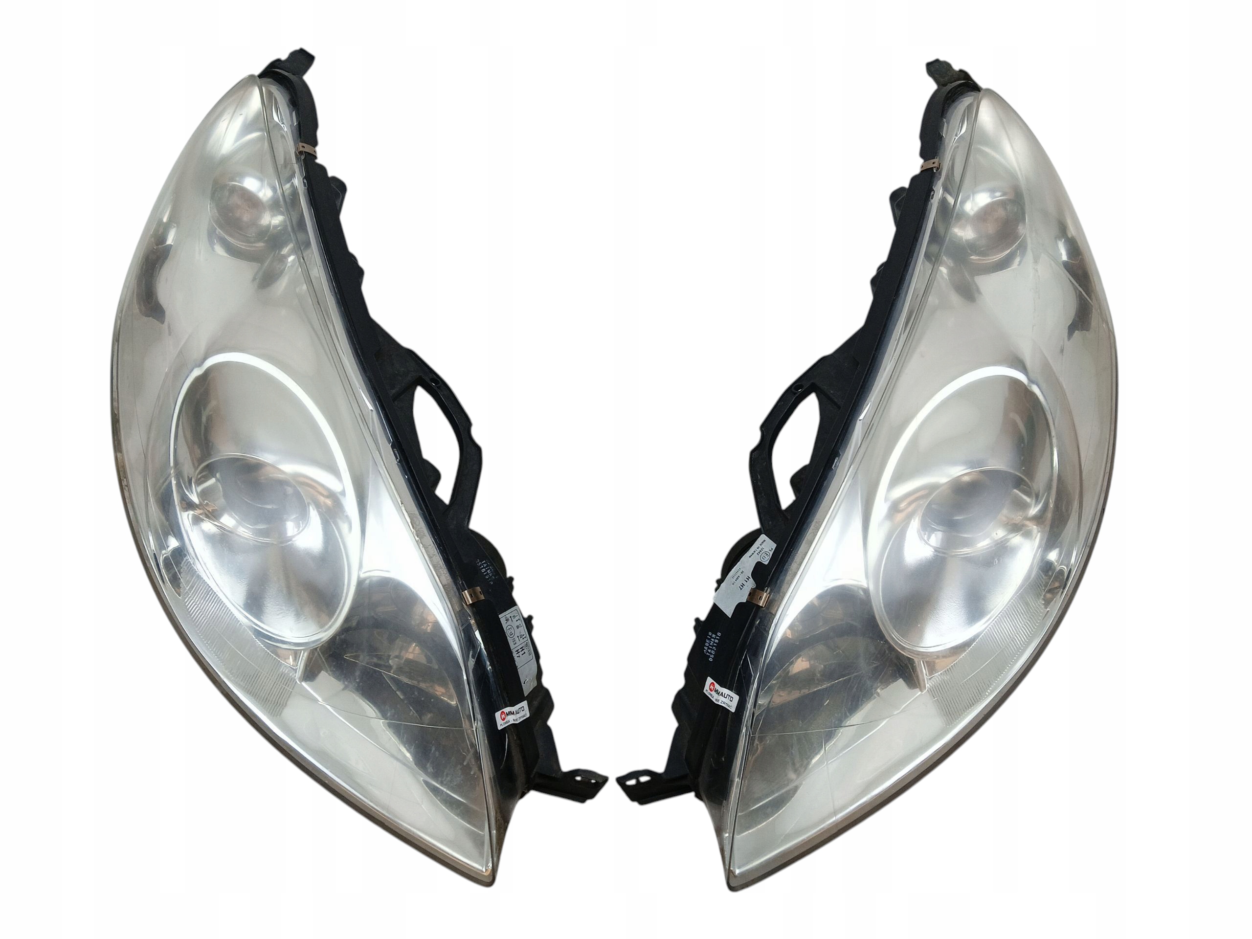 lights head lights front KOMPLET left + right PEUGEOT 407 (04-08) EU
