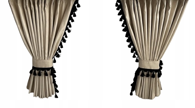 Zasłona TIR typu Standard bez poprzeczki frędzle - MAN Producent Kotao